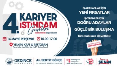 Derince’de Dev İstihdam Hamlesi: Kariyer ve İstihdam Günleri Başlıyor!