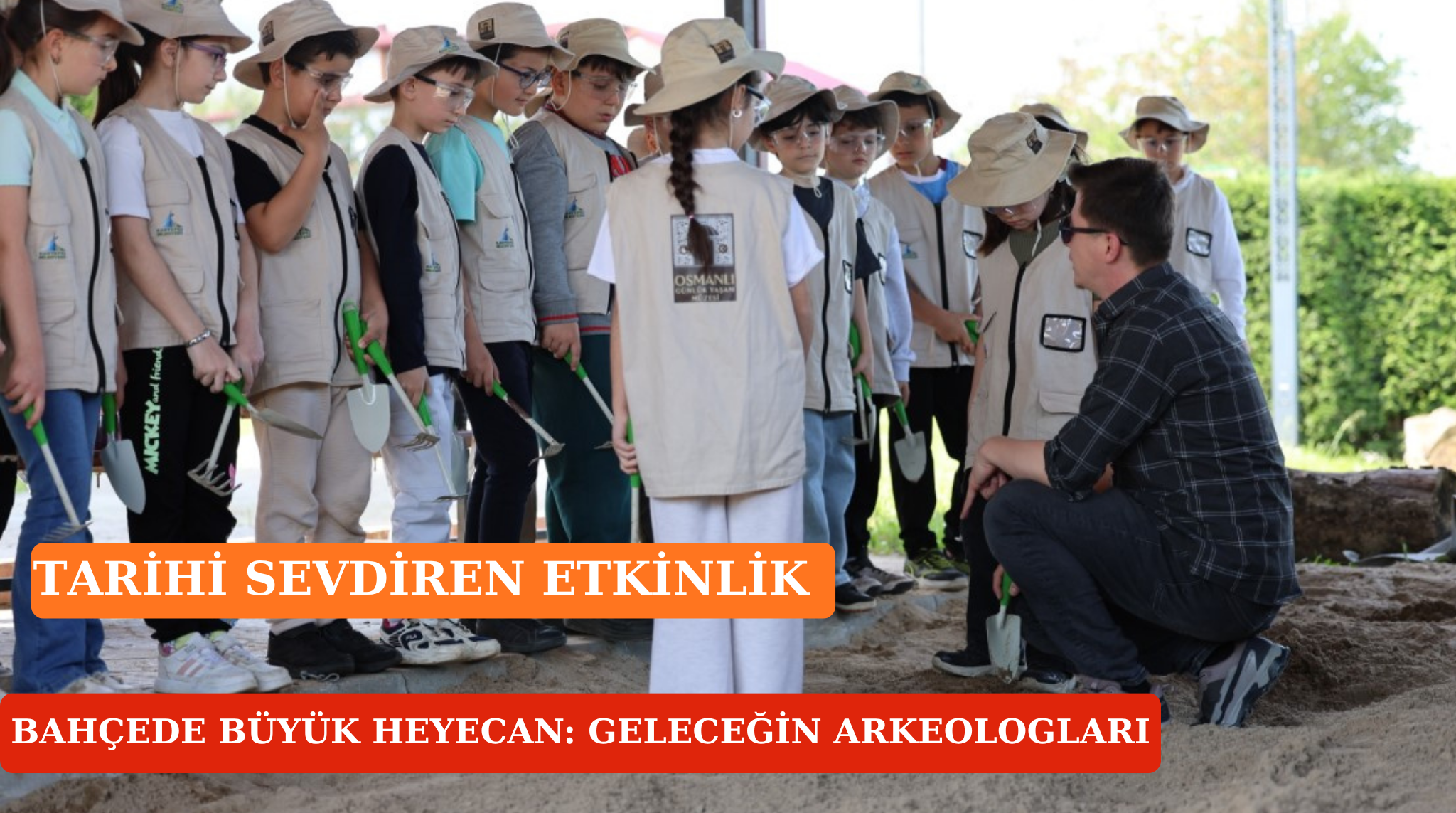 Kartepe’de Minik Eller Tarihe Dokundu: “Küçük Arkeoloji Elçileri” İş Başında!