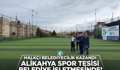 ALİKAHYA SPOR TESİSİ DEVİR TESLİM