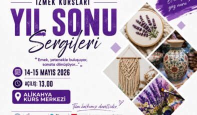 Alikahya’da El Emeği Göz Nuru: İZMEK Yıl Sonu Sergisi Kapılarını Açıyor