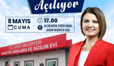 İzmit’te Teknoloji Hamlesi: Robotik Kodlama ve Yazılım Evi Açılıyor