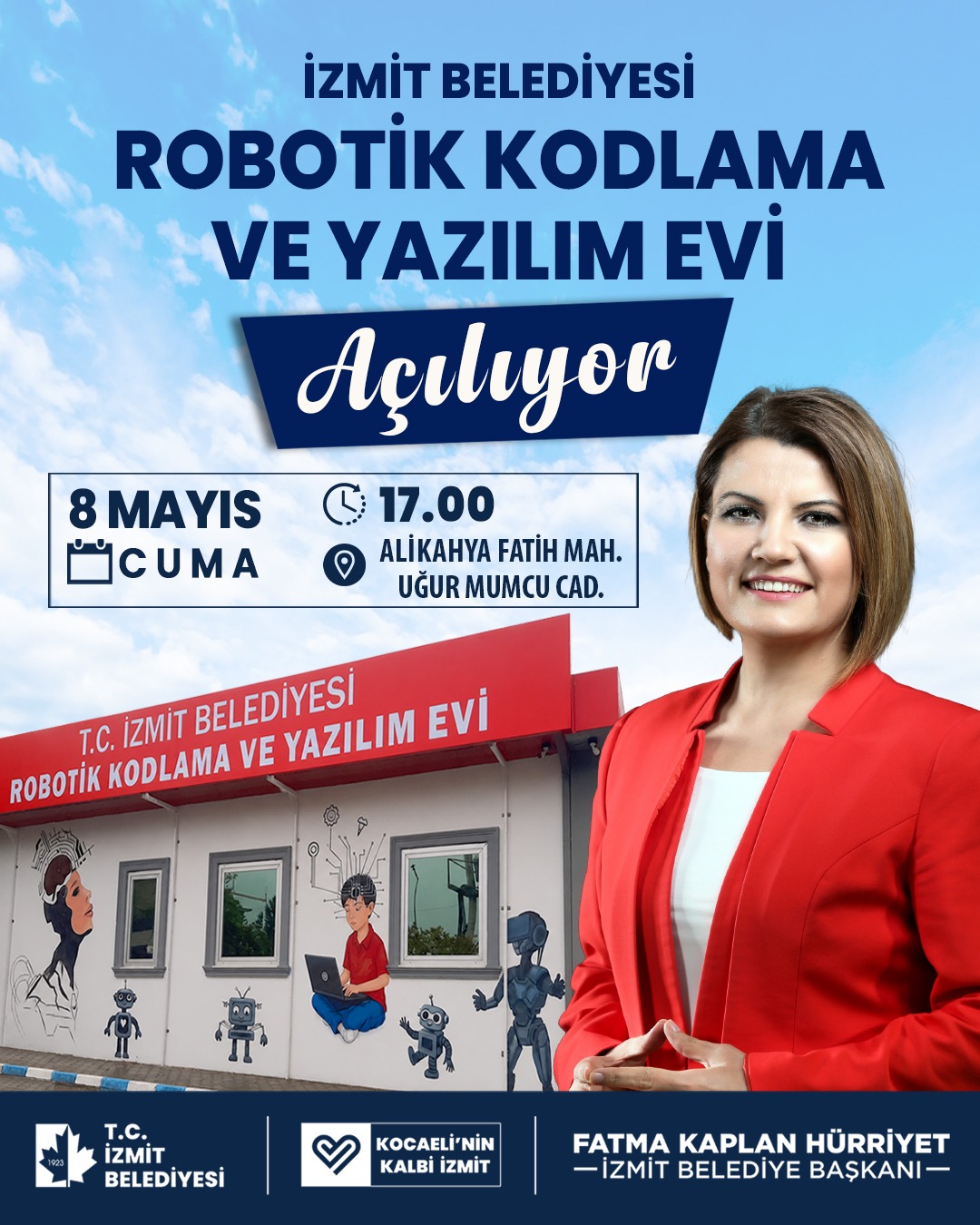İzmit’te Teknoloji Hamlesi: Robotik Kodlama ve Yazılım Evi Açılıyor