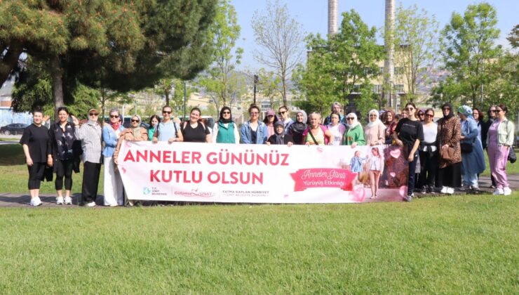 İzmit’te Anneler Günü’ne Özel Yürüyüş: Anneler İçin Fidanlar Toprakla Buluşacak