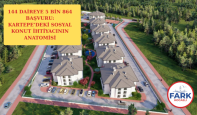 144 Daireye 5 Bin 864 Başvuru: Kartepe’deki Sosyal Konut İhtiyacının Anatomisi