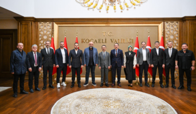 Kocaeli Rizeliler Heyetinden Vali Aktaş’a Nezaket Ziyareti