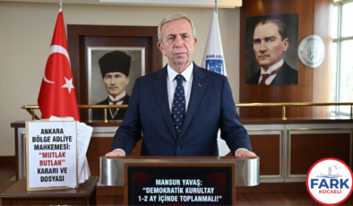 MANSUR YAVAŞ’TAN SİYASİ STRATEJİ HAMLESİ: “MUTLAK BUTLAN” KARARINA “ÜÇÜNCÜ YOL” YORUMU!