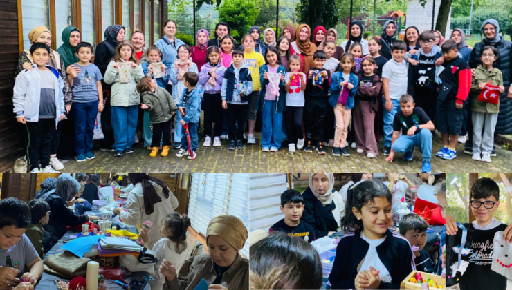 Başiskele’de Anlamlı Etkinlik: Minik Eller Kendi Bayram Keselerini Tasarladı!