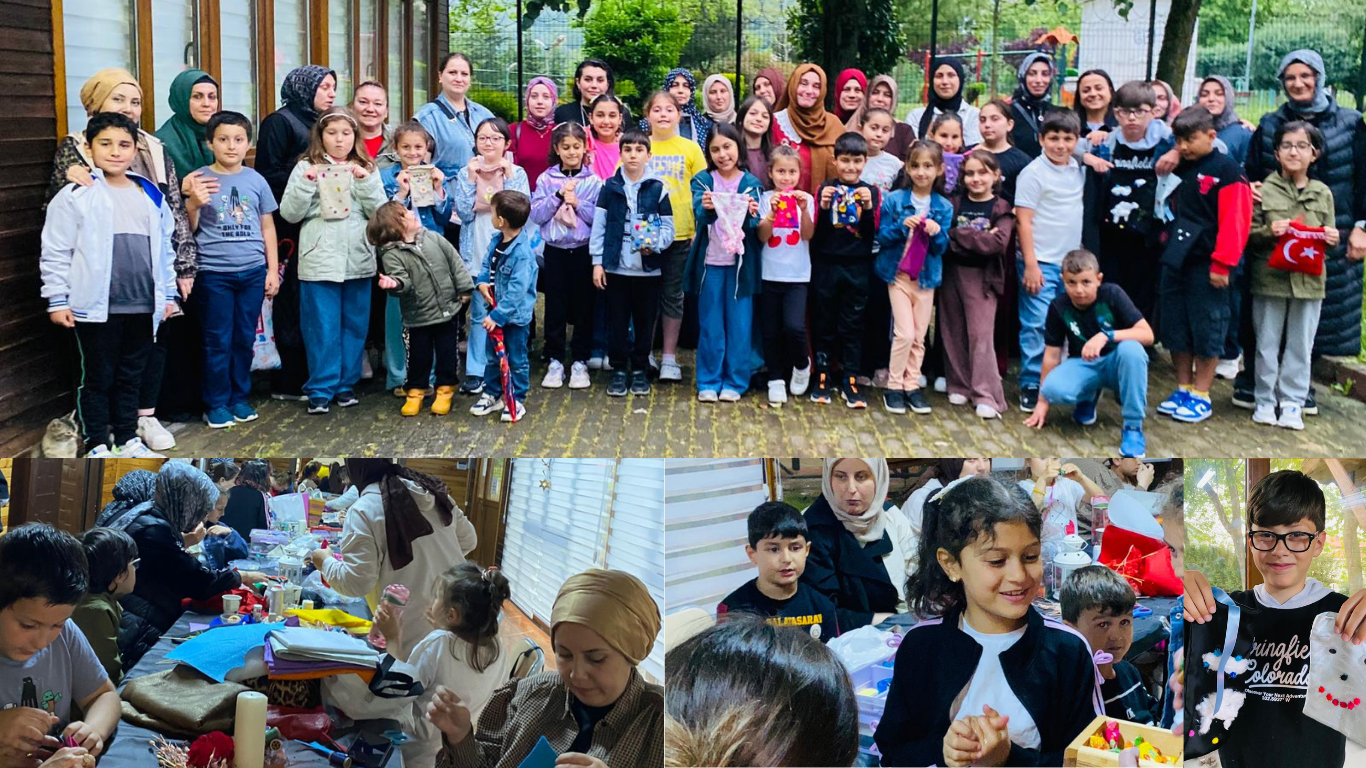 Başiskele’de Anlamlı Etkinlik: Minik Eller Kendi Bayram Keselerini Tasarladı!