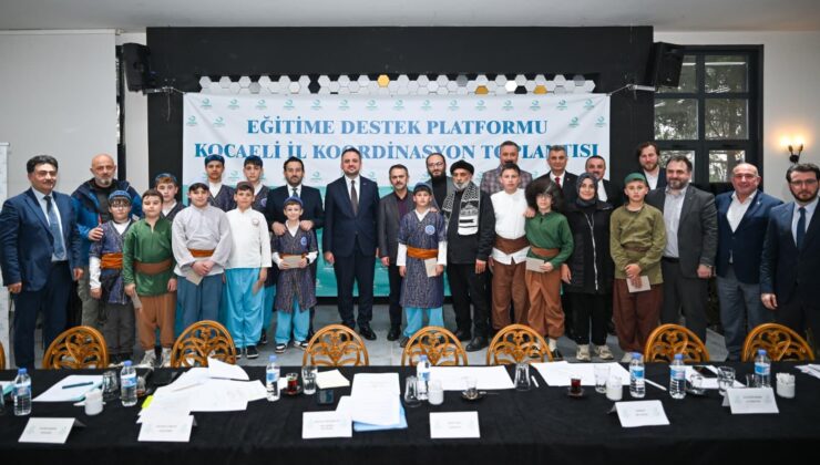 Kocaeli’de Eğitime Destek İçin Güç Birliği: EDEP İl Koordinasyon Toplantısı Yapıldı