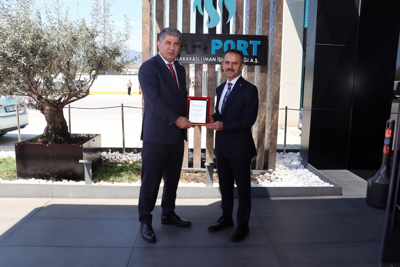 Vali İlhami Aktaş’tan Safiport’a Ziyaret: Yatırımları Yerinde İnceledi