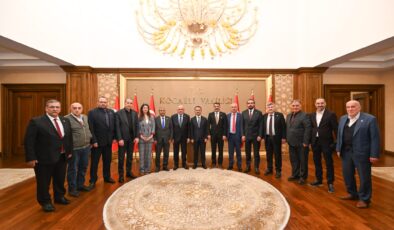 KESOB Yönetiminden Vali İlhami Aktaş’a Nezaket Ziyareti