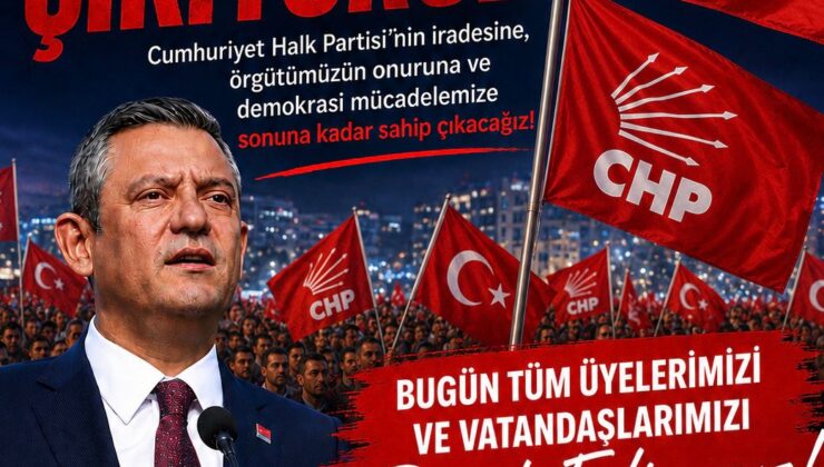 CHP Kocaeli’den Özgür Özel’e Tam Destek: “Burası Atatürk’ün Partisidir, Sarayın Bahçesi Değildir!”