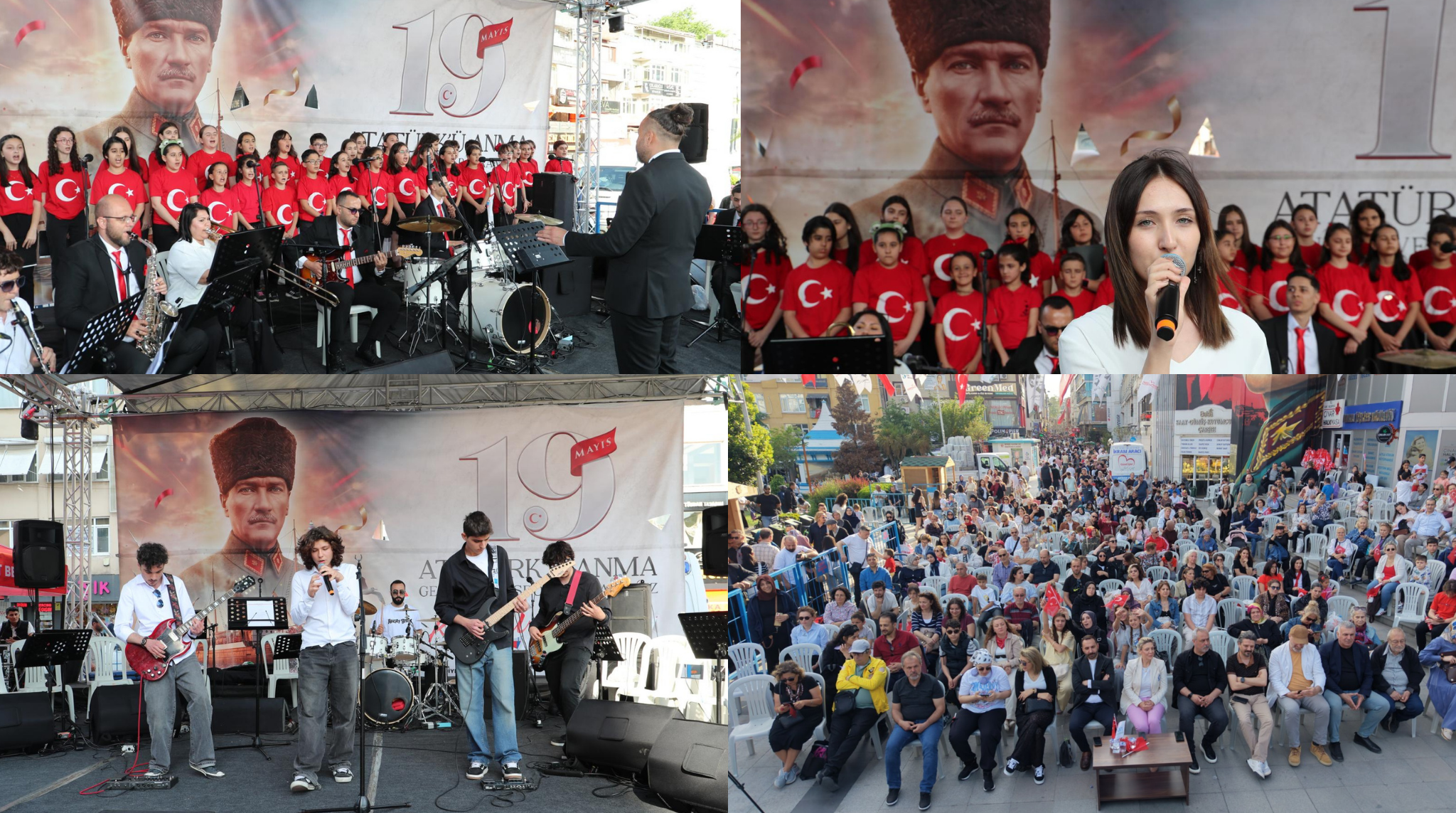 İzmit 19 Mayıs’ta Tek Yürek: Belediye Meydanı Bayram Coşkusuyla İnledi!
