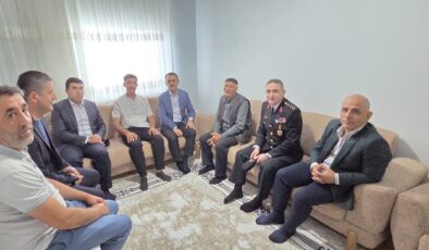 VALİ İLHAMİ AKTAŞ’TAN KAHRAMAN GAZİMİZE GEÇMİŞ OLSUN ZİYARETI