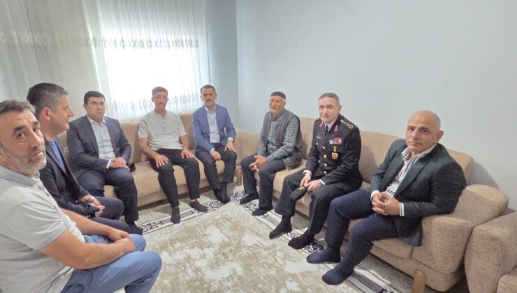 VALİ İLHAMİ AKTAŞ’TAN KAHRAMAN GAZİMİZE GEÇMİŞ OLSUN ZİYARETI