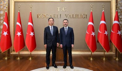 Japonya İstanbul Başkonsolosu Ryoji’den Vali Aktaş’ı Ziyaret