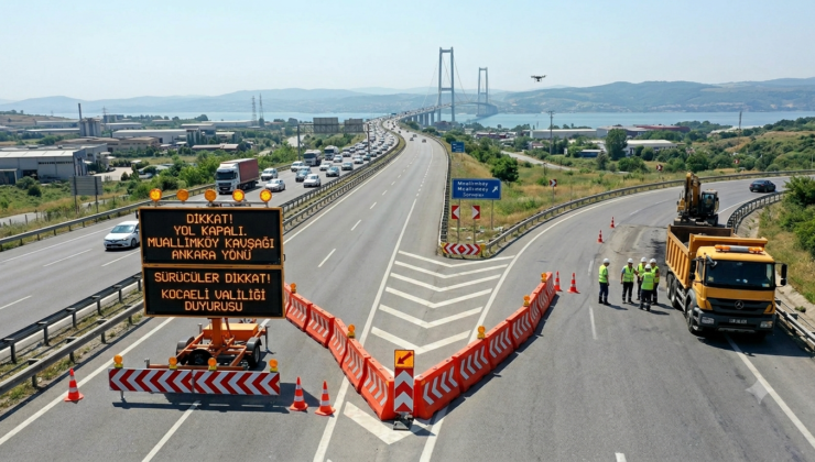 Sürücüler Dikkat! TEM Otoyolu O Bölgede Trafiğe Kapatılıyor
