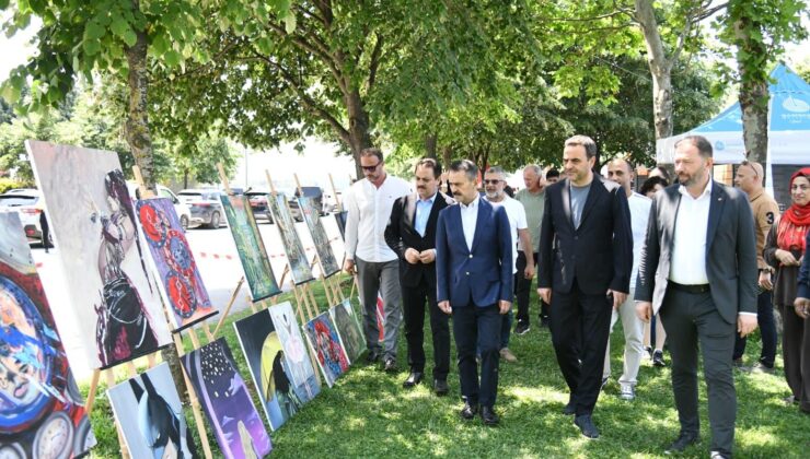 Başiskele Sahili’nde Sanat Rüzgarı: Vali Aktaş’tan Öğrencilere Tebrik!