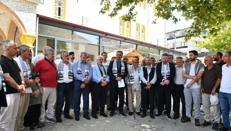 İnsanlık Gazze İçin Başiskele’de Tek Yürek Oluyor!