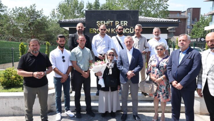 Kocaeli’de Duygusal Buluşma! Şehit Ergün Köncü’nün Adı Anıt ve Parkla Ölümsüzleşti