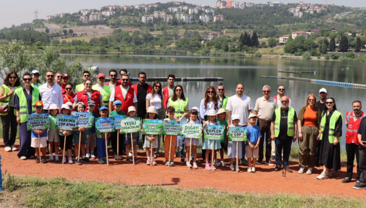 Bıçkıdere Göleti’nde Çevre İçin El Ele: Minikler ve Vatandaşlar Doğa İçin Seferber Oldu