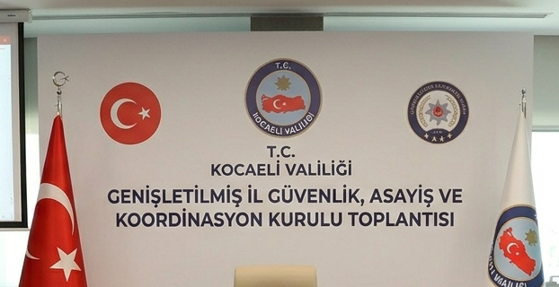 Kocaeli’de Mayıs Ayı Güvenlik Bilançosu Masaya Yatırıldı: Genişletilmiş Asayiş Toplantısı Yapıldı
