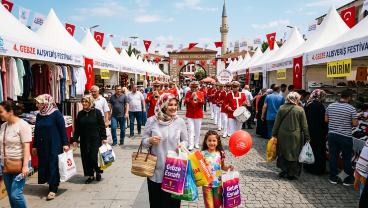 Gebze’de Esnafa Can Suyu, Vatandaşa İndirim: 4. Alışveriş Festivali Başlıyor!