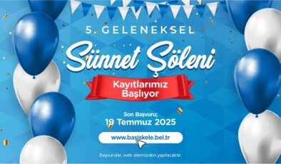 Başiskele’de Sünnet Heyecanı Başladı: 5. Geleneksel Şölen İçin Kayıtlar Açıldı