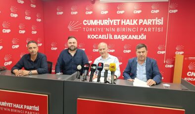 ​”Değerlerimizden arınmayacağız!” CHP Kocaeli İl Eğitim Komisyonu’ndan tarihi manifesto.