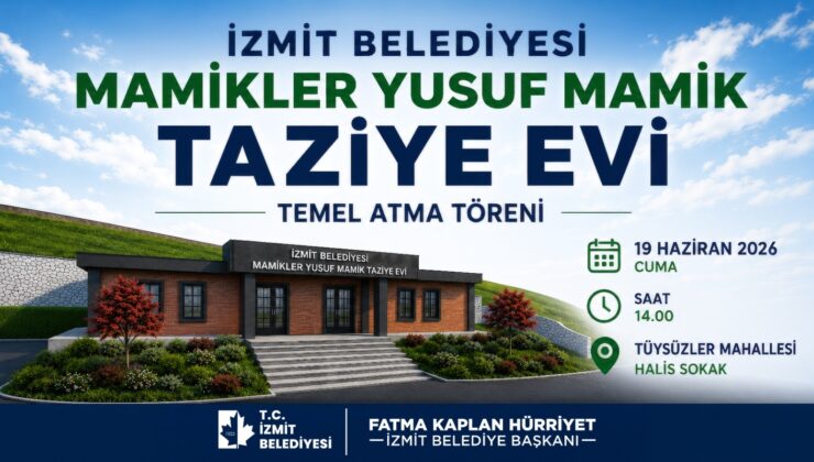 Başkan Hürriyet Sözünü Tutuyor! Tüysüzler Taziye Evi İçin İlk Kazma Vuruluyor