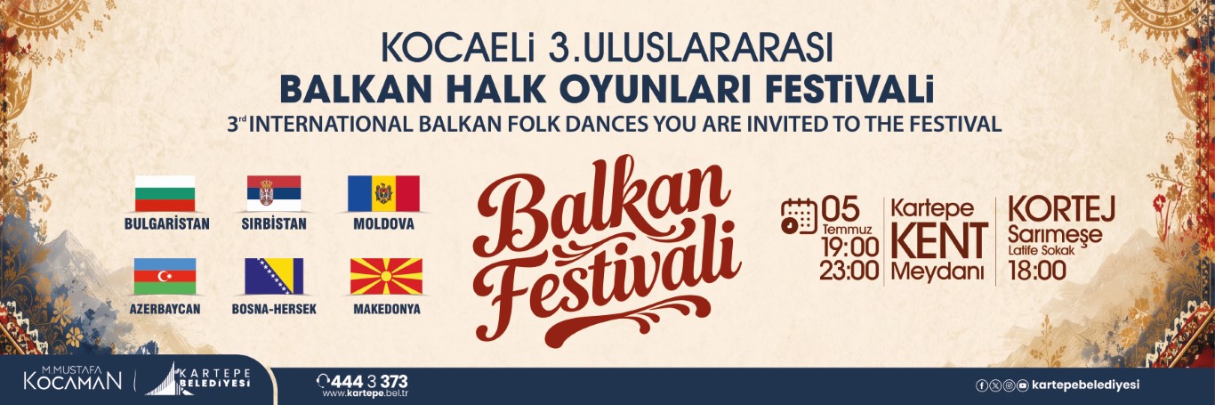 Kartepe’de Balkan Rüzgârı Esecek