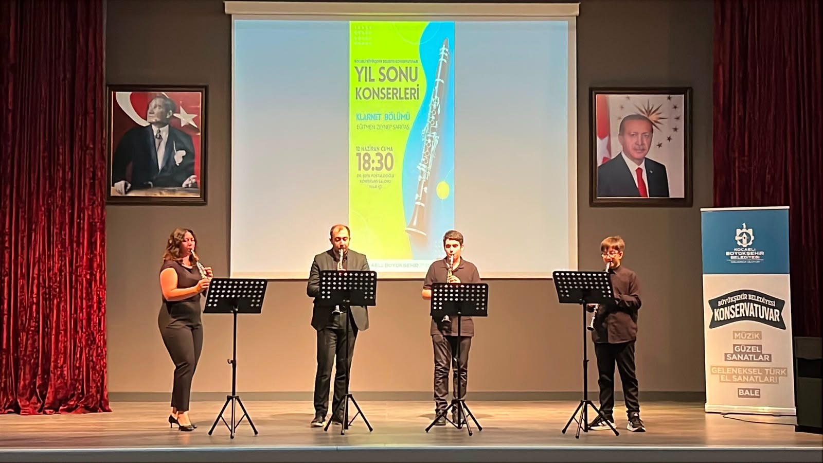 Nefesler Sanat İçin Tutuldu: Konservatuvarlı Klarnetçilerden Muhteşem Yıl Sonu Performansı!