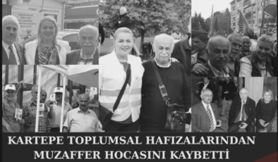 Kartepe Muzaffer Hocasını Kaybetti