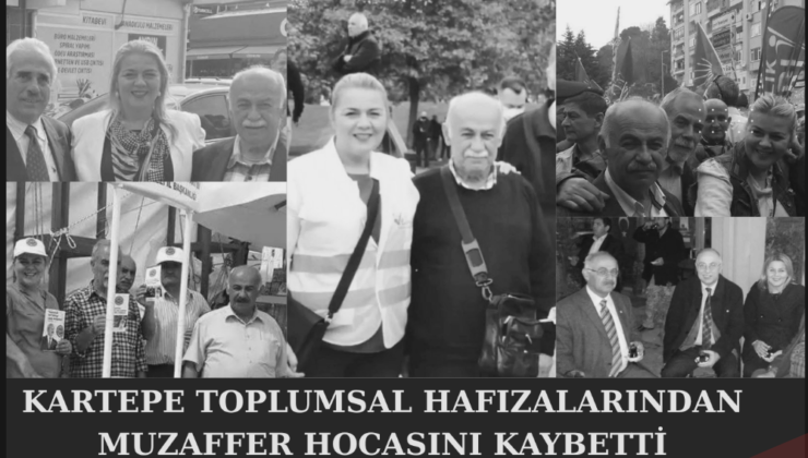 Kartepe Muzaffer Hocasını Kaybetti