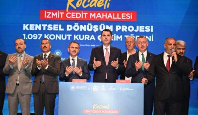 Cedit’te Tarihi Gün: Hak Sahipleri Noter Huzurunda Yeni Yuvalarına Kavuştu