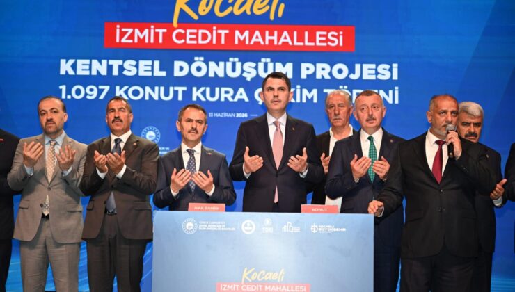 Cedit’te Tarihi Gün: Hak Sahipleri Noter Huzurunda Yeni Yuvalarına Kavuştu