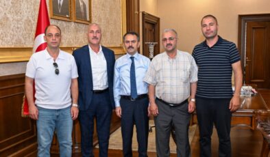 Kamyoncu Esnafından Vali Aktaş’a Ziyaret: Kooperatif Çalışmaları Masaya Yatırıldı
