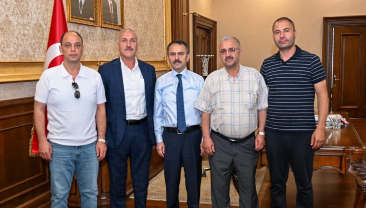 Kamyoncu Esnafından Vali Aktaş’a Ziyaret: Kooperatif Çalışmaları Masaya Yatırıldı