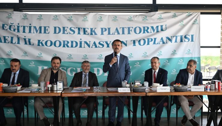 Vali Aktaş Başkanlığında Eğitime Dev Destek: EDEP Toplantısı Gerçekleştirildi