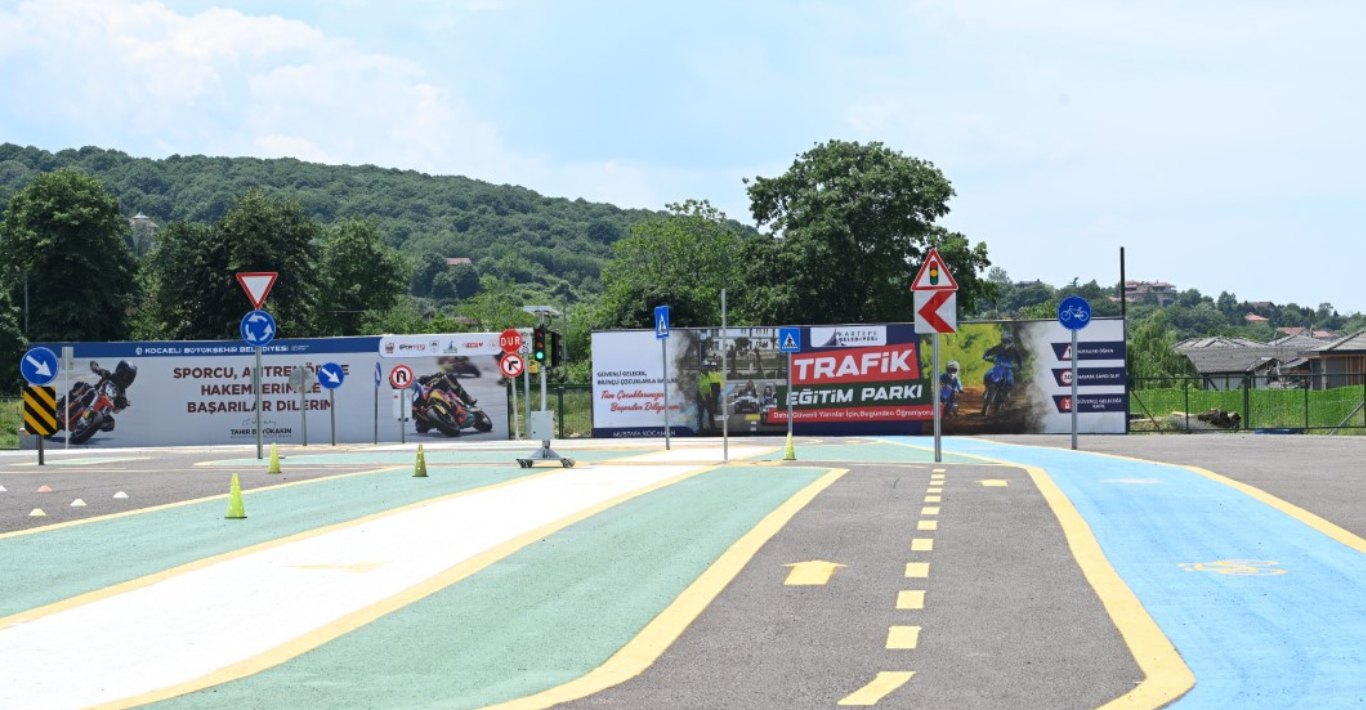 Kartepe’ye Modern Trafik Eğitim Parkuru: Çocuklar Eğlenerek Öğrenecek