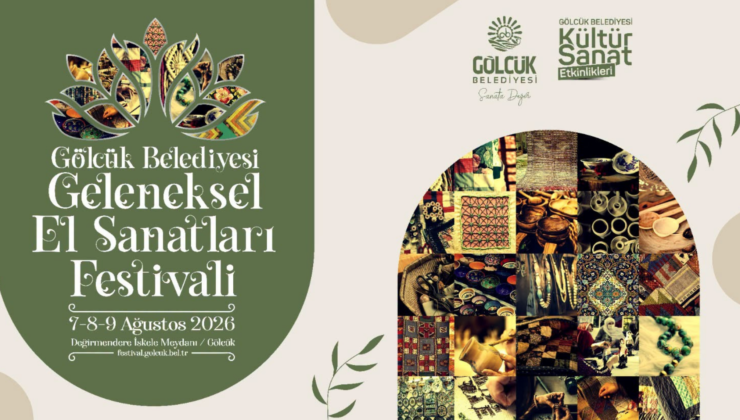 Gölcük’te Sanat Rüzgarı: Geleneksel El Sanatları Festivali İçin Başvurular Başladı!