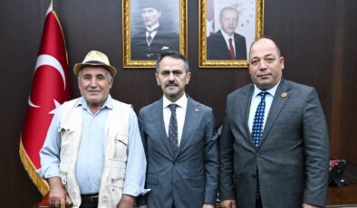 GEBZE KARGALI MUHTARI TURGUT ZAFER’DEN VALİ AKTAŞ’A ZİYARET