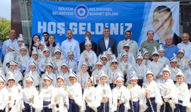 GÖLCÜK’TE SÜNNET ÇOCUKLARININ MUTLULUĞU ŞÖLENE DÖNÜŞTÜ: 104 MİNİK YÜREK İÇİN UNUTULMAZ GÜN!