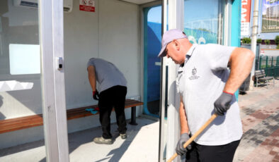 Kocaeli Genelinde Durak Seferberliği: Ayda 2 Bin Durak Yıkanıyor