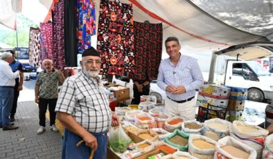 BAŞKAN KOCAMAN ESNAFIN TEZGÂHINA MİSAFİR OLDU: ATAEVLER’E MODERN KENT ÇARŞISI MÜJDESİ