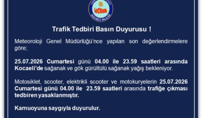 Kocaeli’de Fırtına Alarmı: Motokurye, Scooter ve Motosikletlere Yasak Getirildi!
