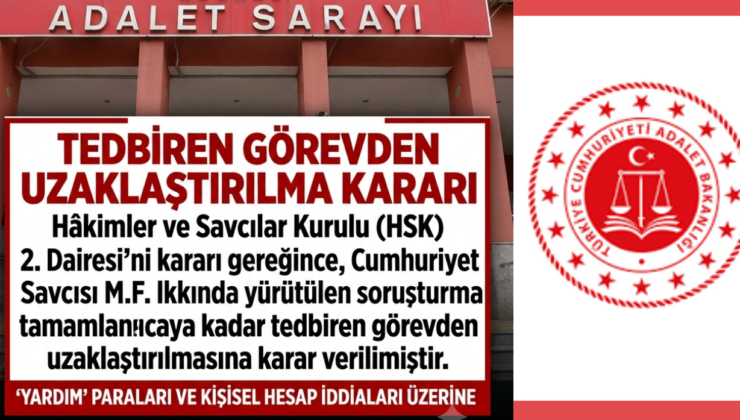 Kocaeli Adliyesi’nde Şok Skandal: ‘Yardım Paraları’ Savcıyı Görevinden Etti!