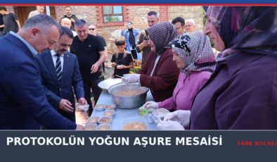 KENT PROTOKOLÜNDEN KARTEPE’DE TAM KADRO AŞURE MESAİSİ!