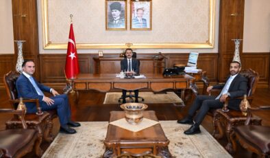 Katar Heyetinden Vali İlhami Aktaş’a Nezaket Ziyareti