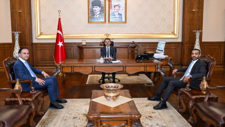 Katar Heyetinden Vali İlhami Aktaş’a Nezaket Ziyareti